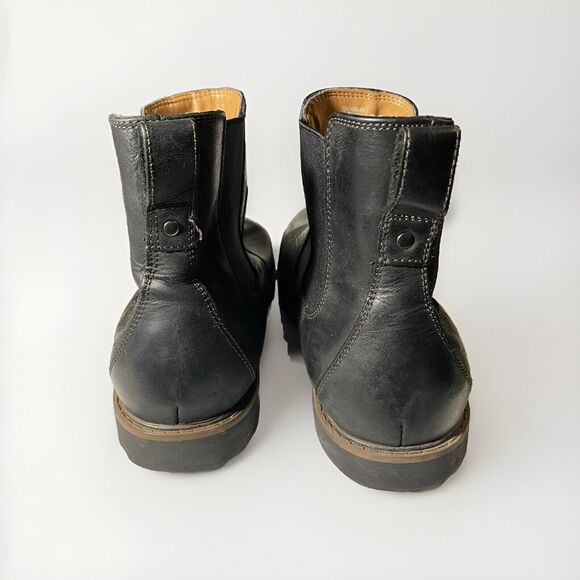 Men's Dallas Bass Ankle Boot Size 9.5 Black 79941324 - Picture 3 of 8